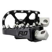 Flo Motorsports V2 MX foot peg set - Black
