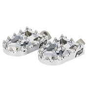 Flo Motorsports V2 MX foot peg set - Chrome