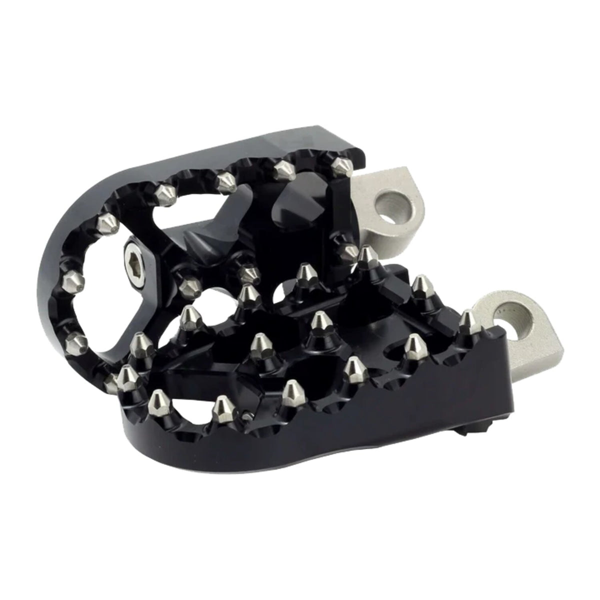 Flo Motorsports V3 MX foot peg set - Black
