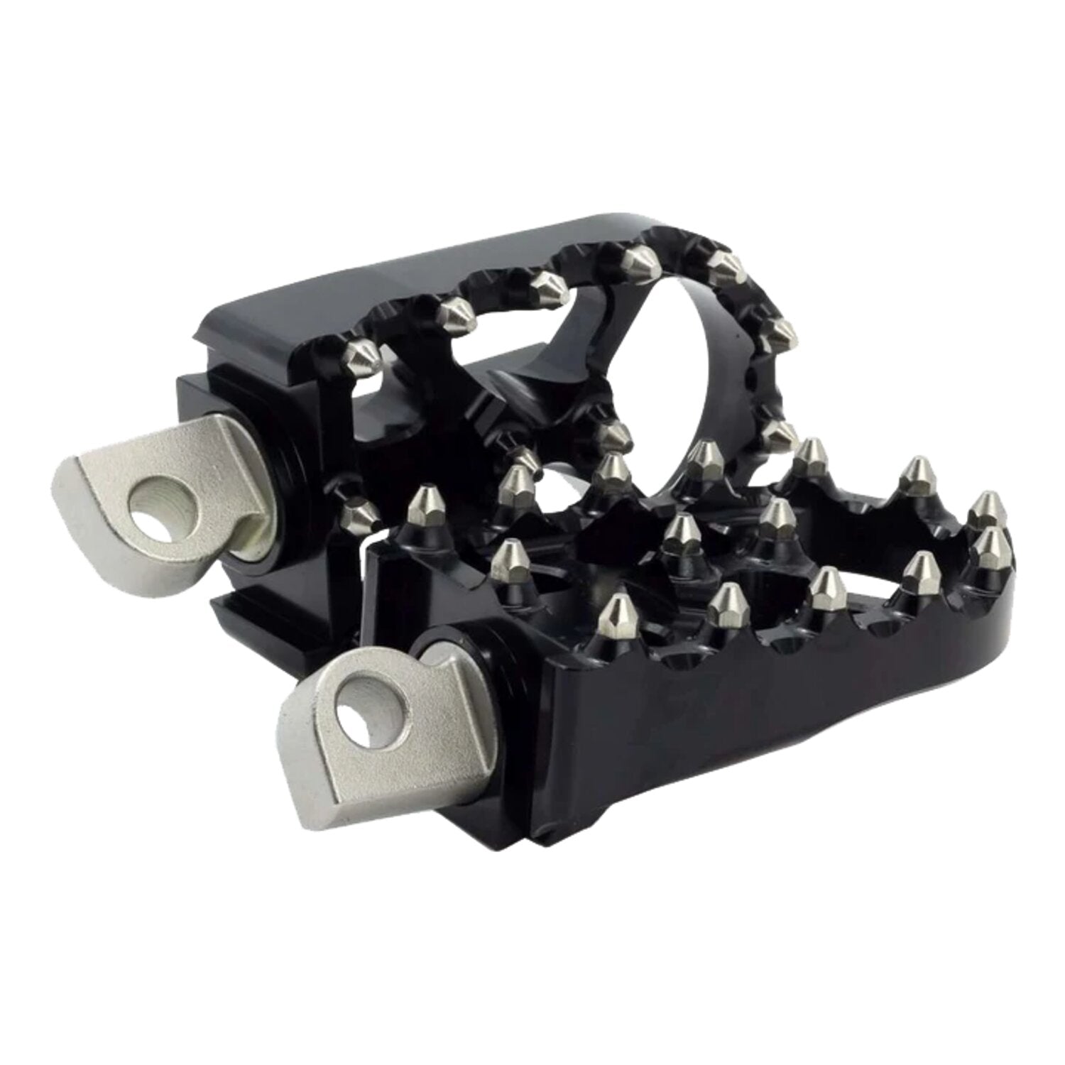 Flo Motorsports V3 MX foot peg set - Black