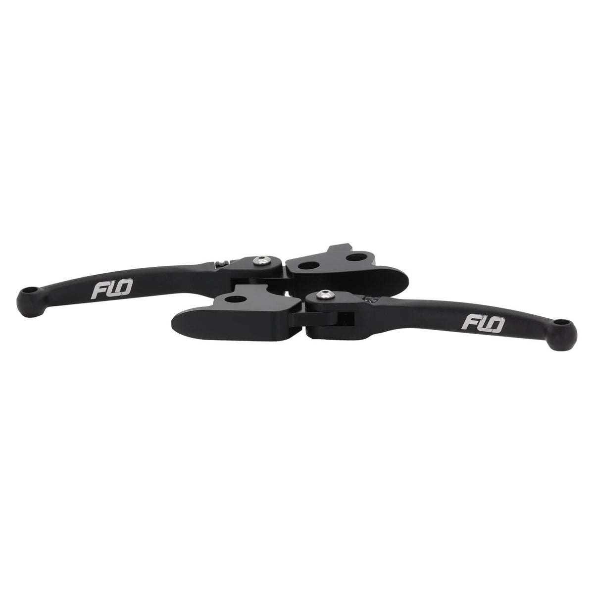 Flo Motorsports MX style brake & clutch lever set - Black