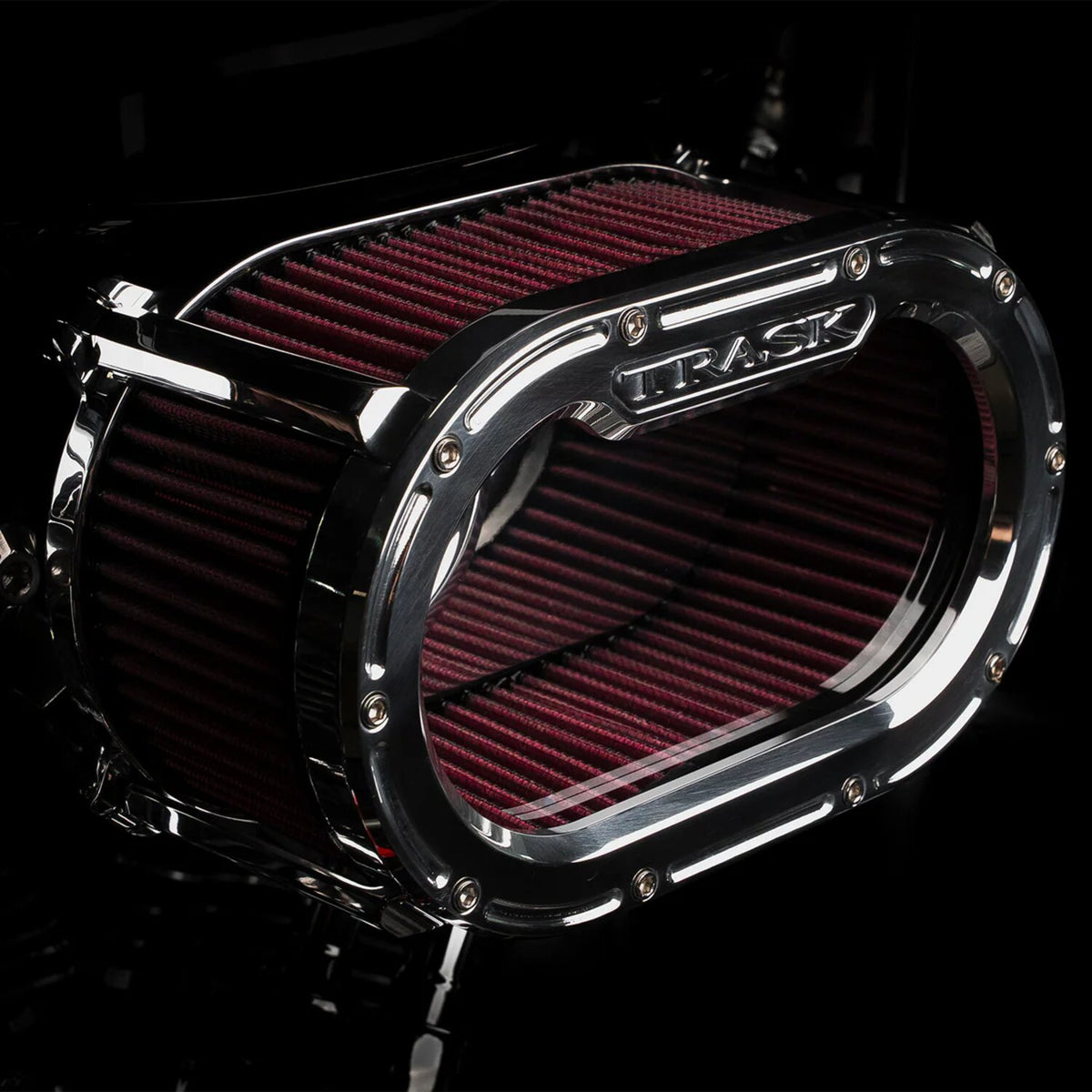 Trask Performance Trask Big Papi Air Cleaner Gen 1 - Chrome