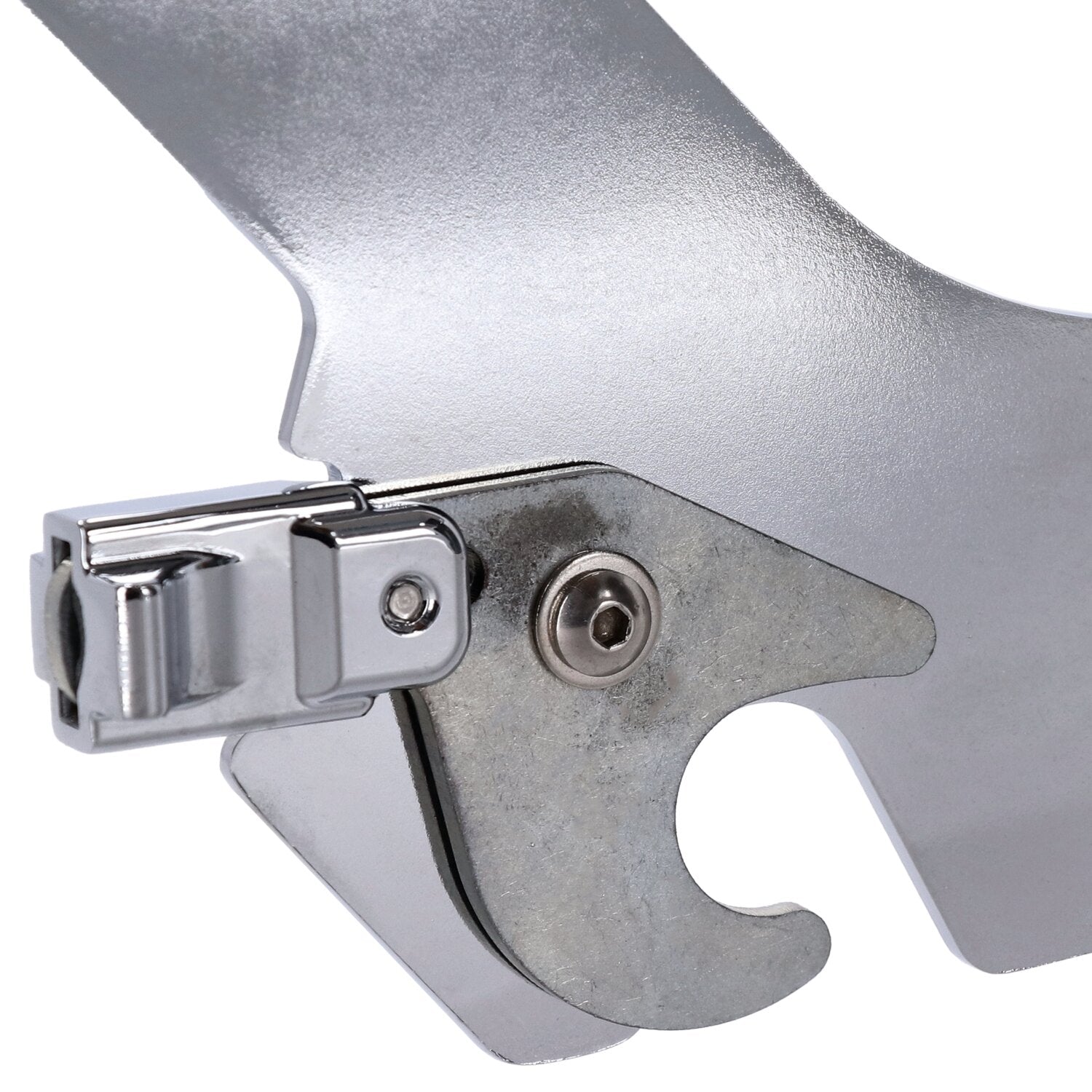 MCS Solo Mount Luggage Rack - Chrome