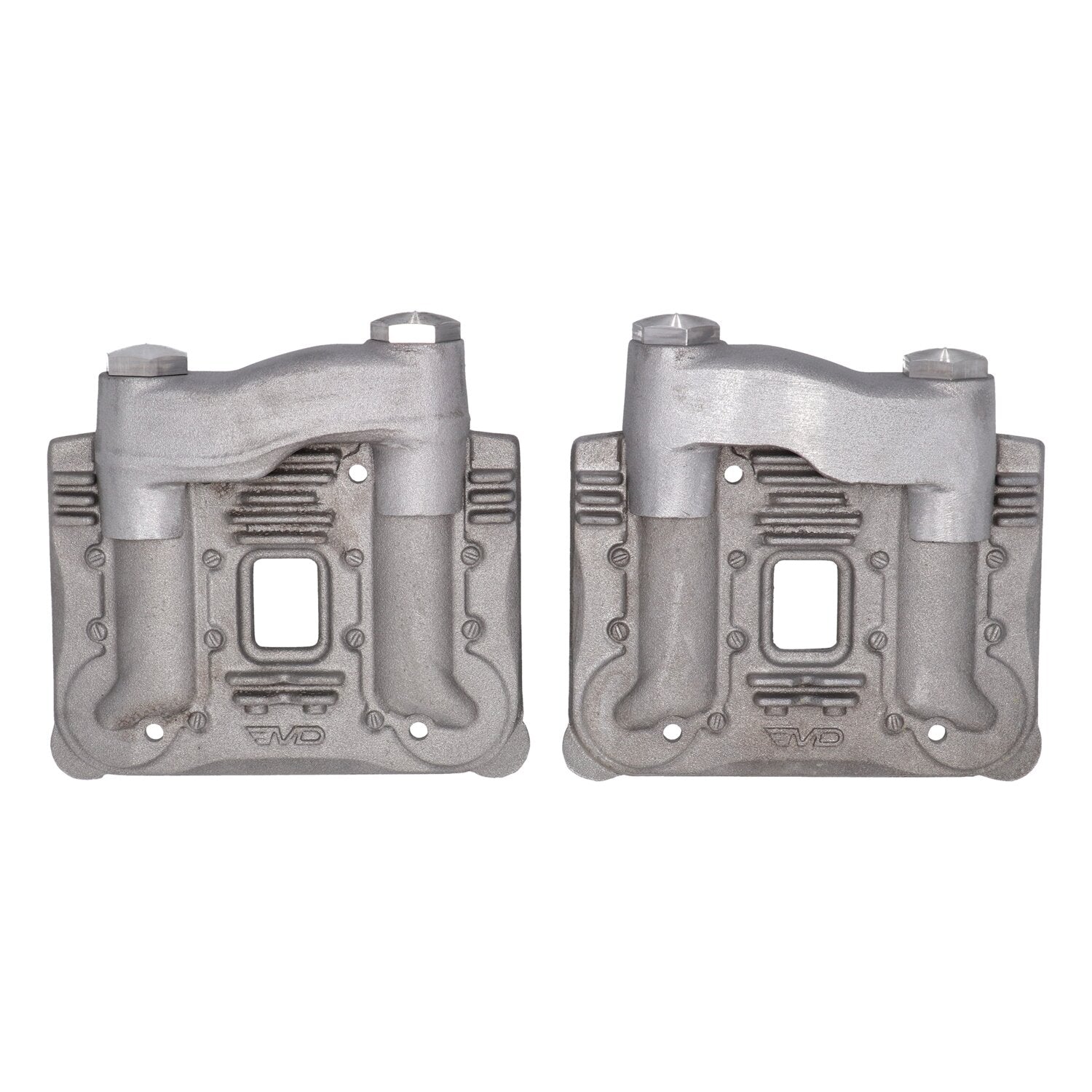EMD 'Knucklehead style' rocker cover set - Raw