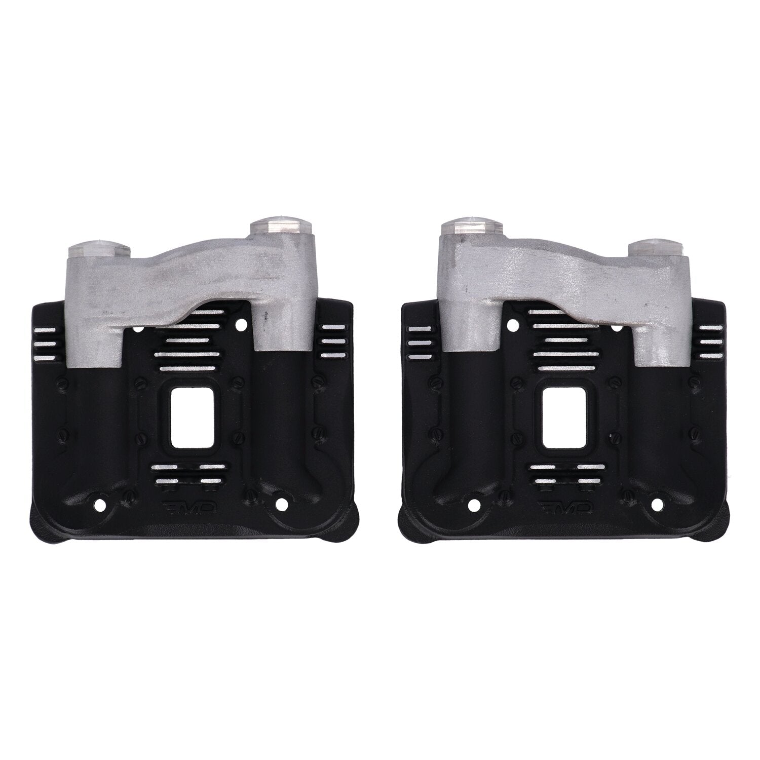 EMD 'Knucklehead style' rocker cover set - Black cut
