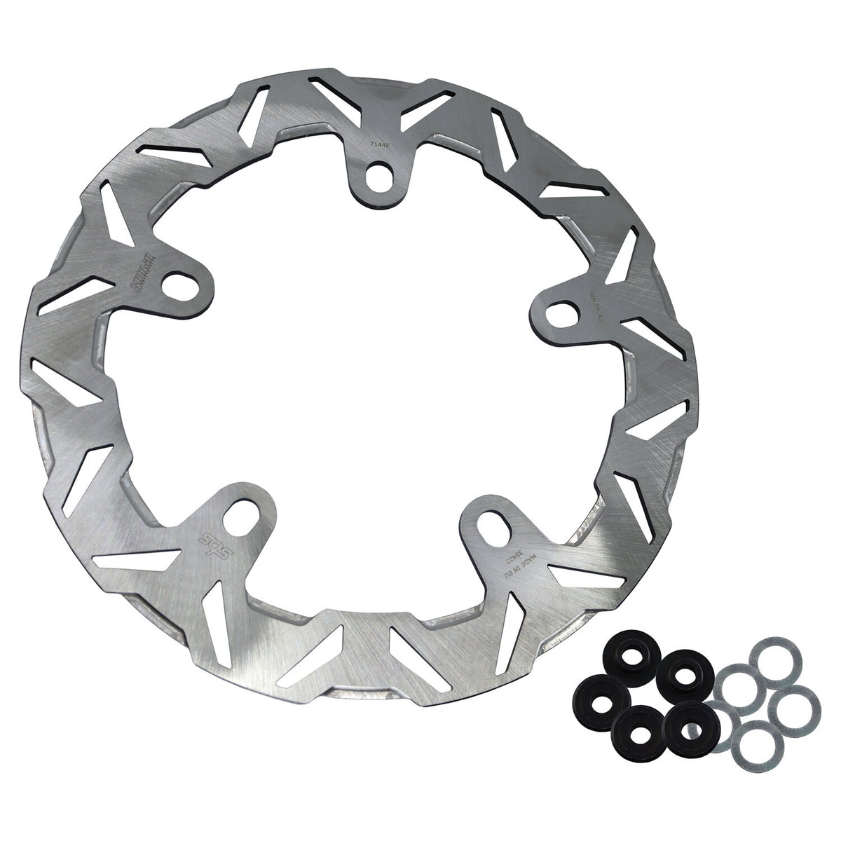 Kodlin by SBS 'V-Design' brake rotor front L/R - Clear