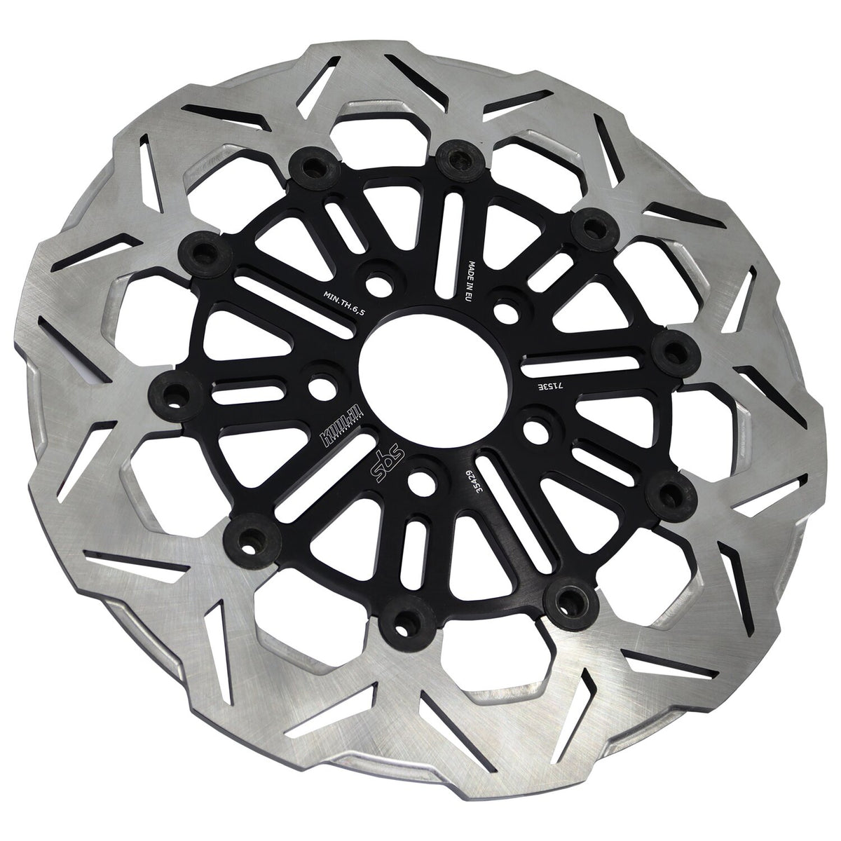 Kodlin by SBS 'V-Design' brake rotor rear - Black