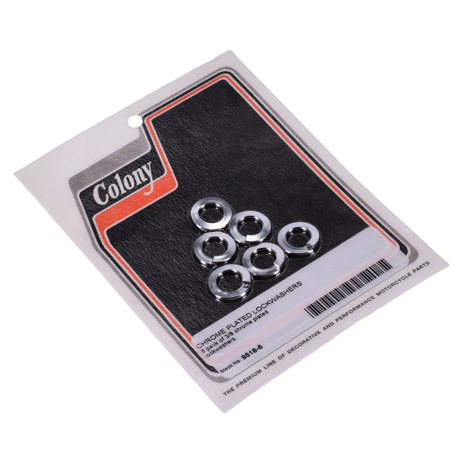 Colony Lockwashers 3/8" Chrome plated
