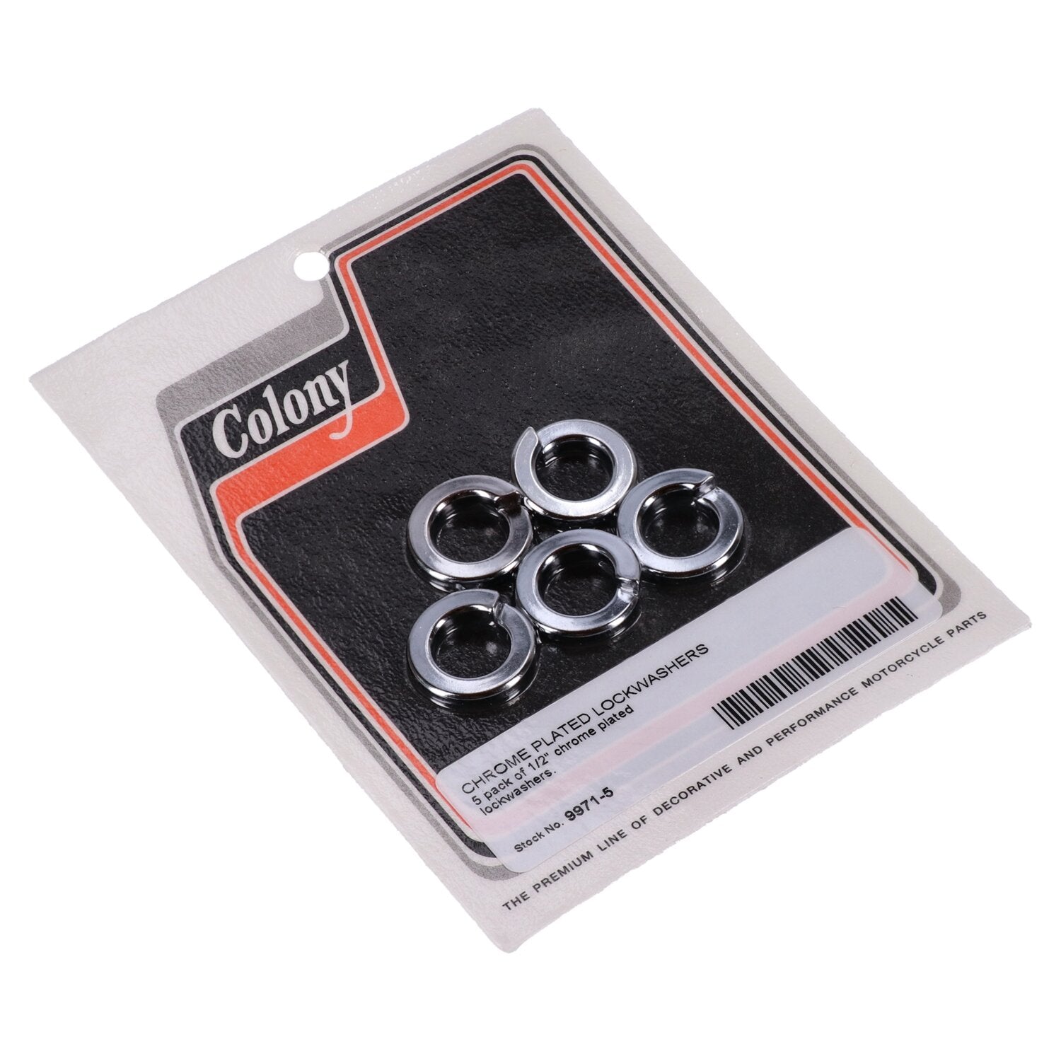 Colony Lockwashers 1/2" Chrome plated