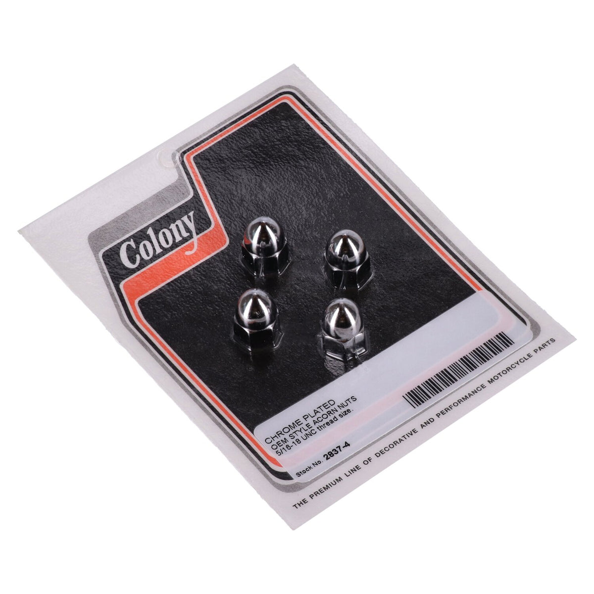 Colony 5/16-18 Acorn nut - Chrome