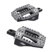 Kraus EXO passenger foot peg base - Black anodized aluminum