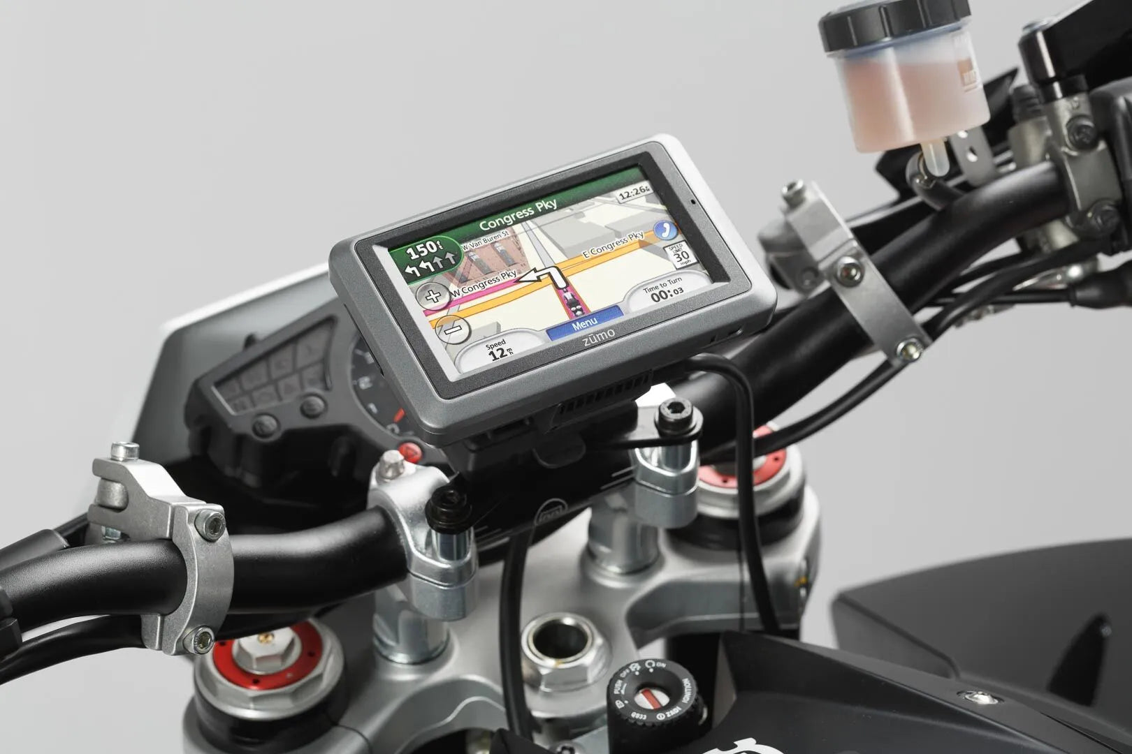 Sw-motech Handlebar Gps Mount For Bar Mount