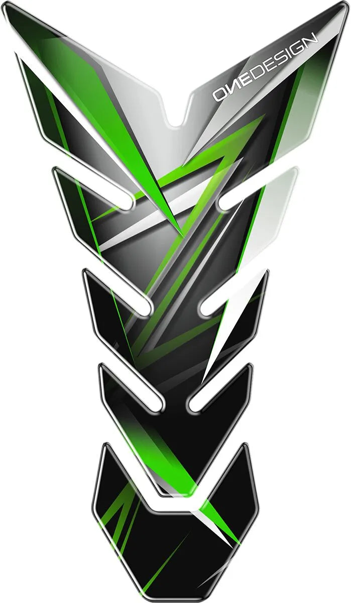 Onedesign Black Edition Tank Pad - Black/Green - CGBE19P