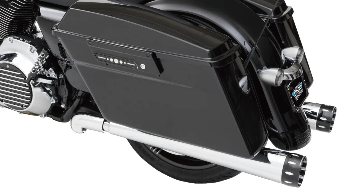 Bassani Xhaust Megaphone Tłumiki Slip-on - Chrom