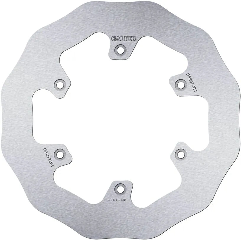 Galfer Wave Brake Rotor For Motorcycle - 220mm - Rear
