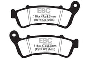 Ebc Sfac Carbon Series Skuterowe Klocki Hamulcowe