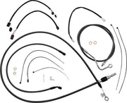 Magnum Shielding Black Pearl Handlebar Kit for Ape Hangers