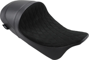 Drag Specialties Ez-on Mount Low Solo Seat - For Harley Davidson