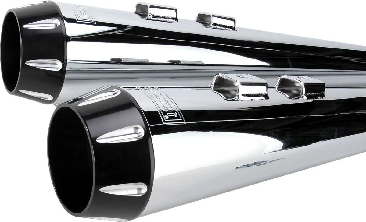 Bassani Xhaust Megaphone Tłumiki Slip-on - Chrom