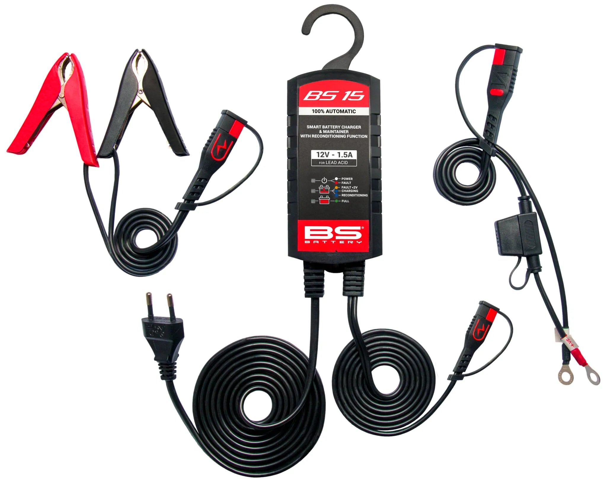 Bs Battery Smart Charger & Maintainer 30ah