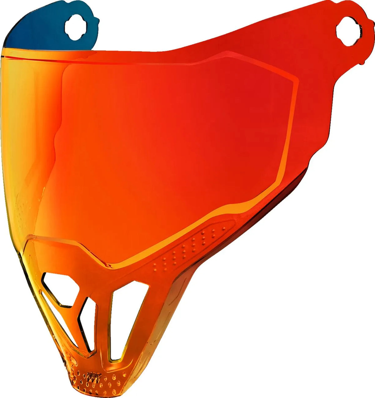Icon ForceShield Airflite Shield Calypso Red