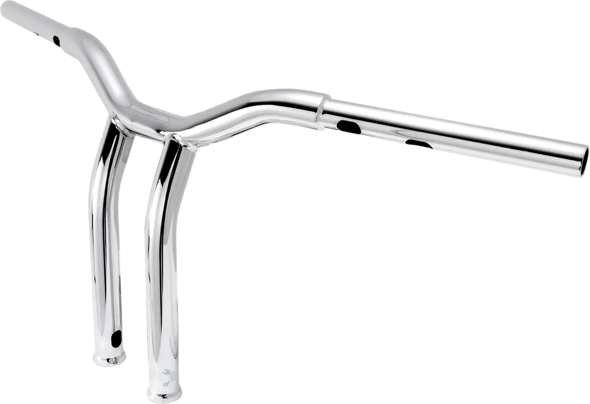 Burly Brand Dominator Handlebar 12" Chrome for Harley Davidson