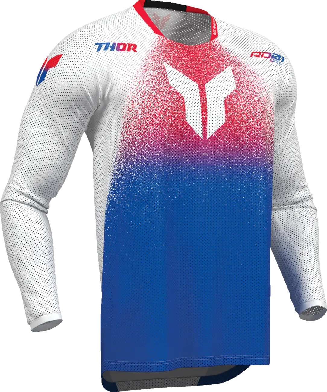 Thor Launchmode Air Darkside Jersey White/Blue