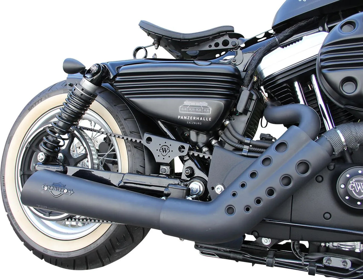 Cult Werk Side Panel Glossy Black for Harley Sportster XL