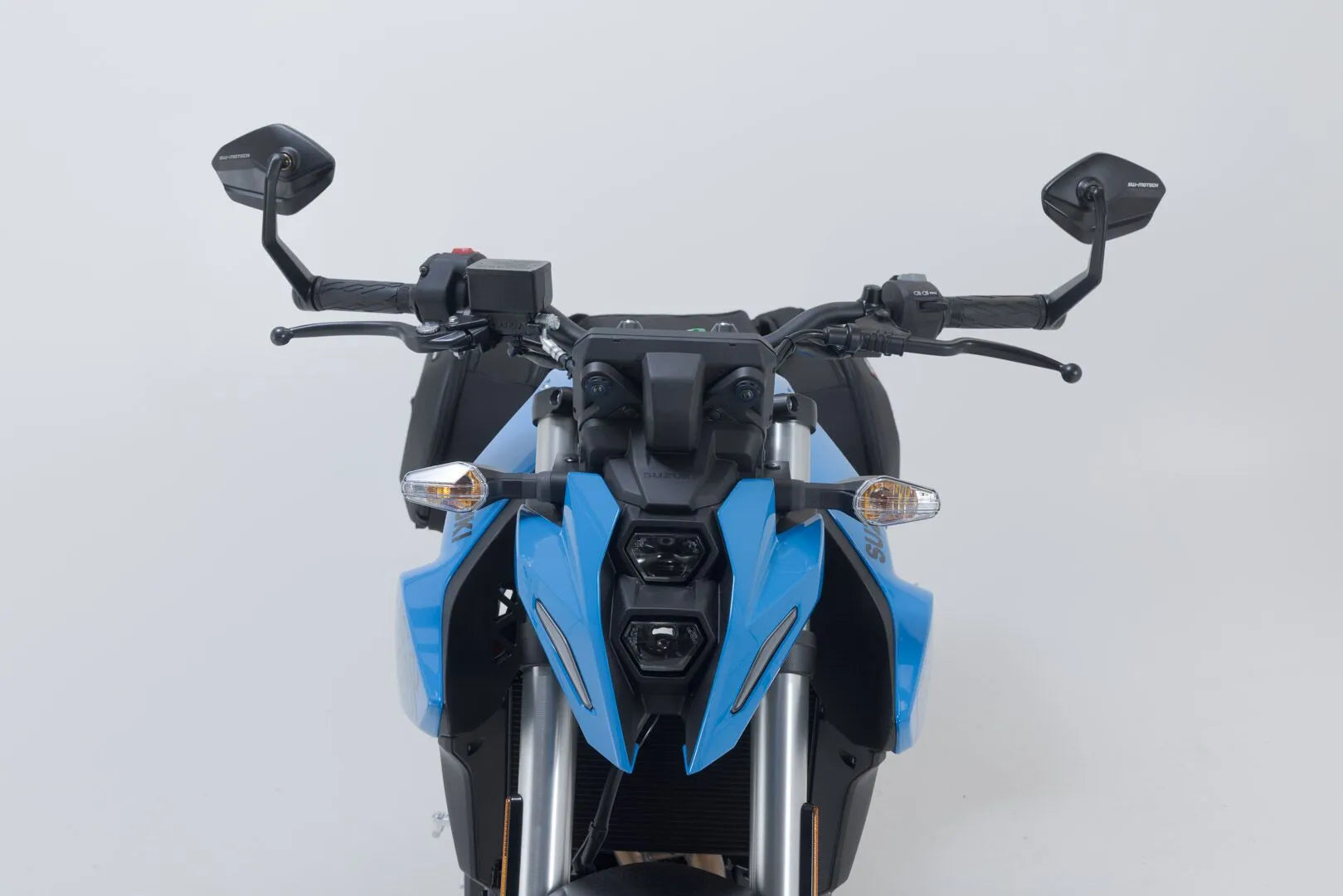 Sw-motech Bar End Mirrors - Black Aluminum