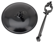 V-Twin Replica Early 5" Round Mirror Black – Handlebar