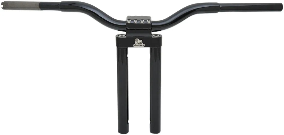 La Choppers Kage T-Bar - 1-1/4" - 14" Rise - Gloss Black - LA-7335-10B