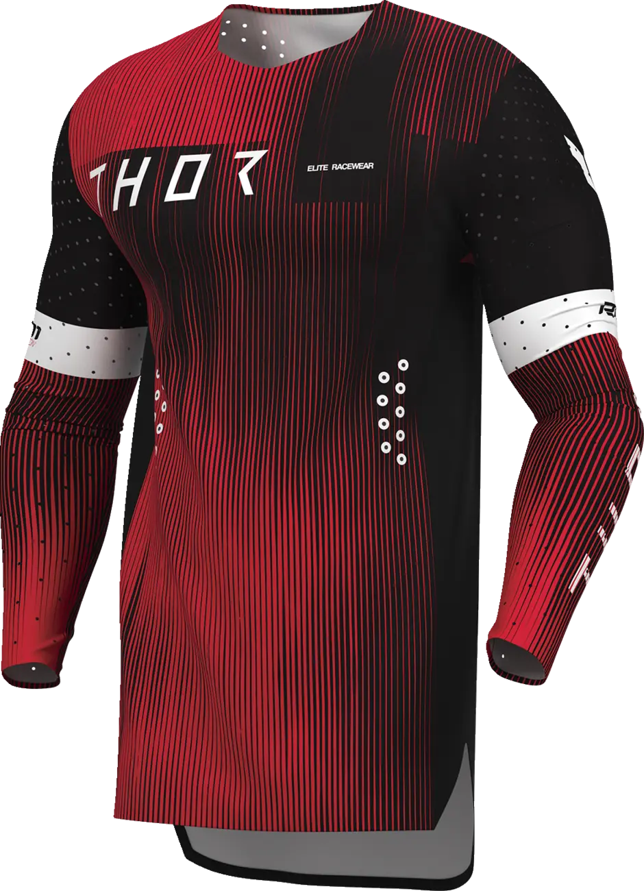 Thor Sportmode Vanish Jersey Black/Red