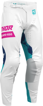 Thor Launchmode Bleach Pants - Blue/Pink/White/Aqua