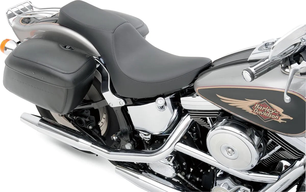 Drag Specialties Predator 2-up Seat - For Harley Davidson
