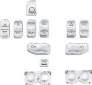 Drag Specialties Chrome Switch Cap Kit Handlebar