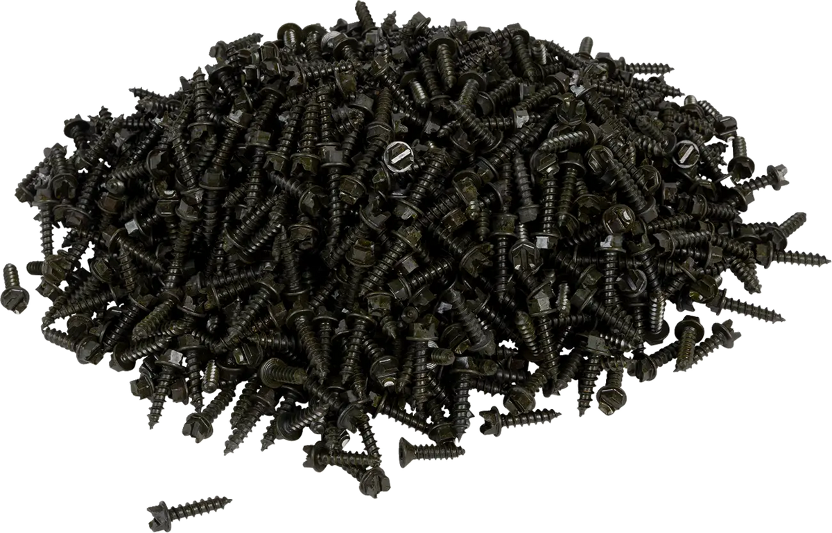 Gold Screws Pro Gold Ice Screws Green 3/4" 1000 Pack