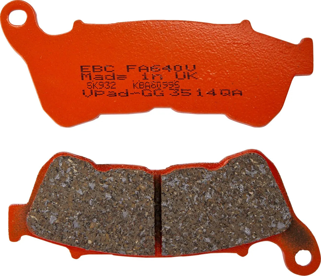 Ebc Fa640v Pół-spiekane Klocki Hamulcowe (Zestaw 2 Sztuk) - Przód