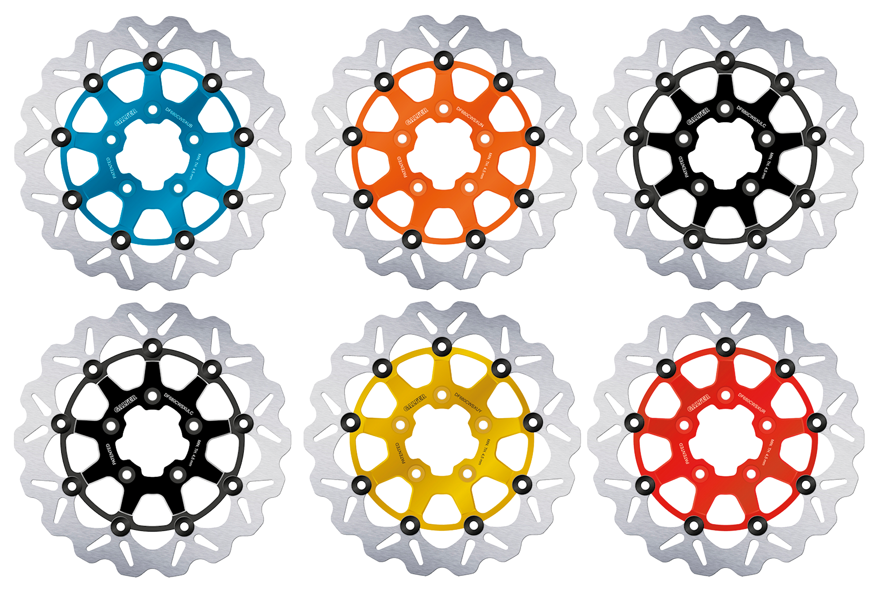 Galfer "big Wave" Floating Disc Brake Rotors