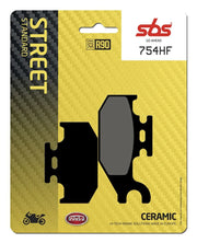 Sbs Hf Street Ceramiczne Organiczne Klocki Hamulcowe Zestaw - Przód & Tył