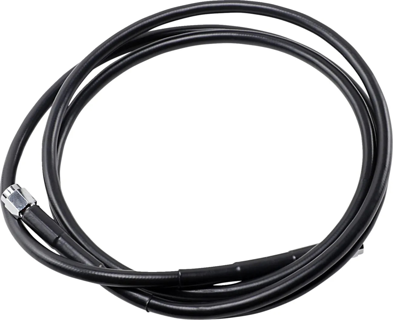 Uniwersalny przewód hamulcowy Drag Specialties 70" Czarny winyl