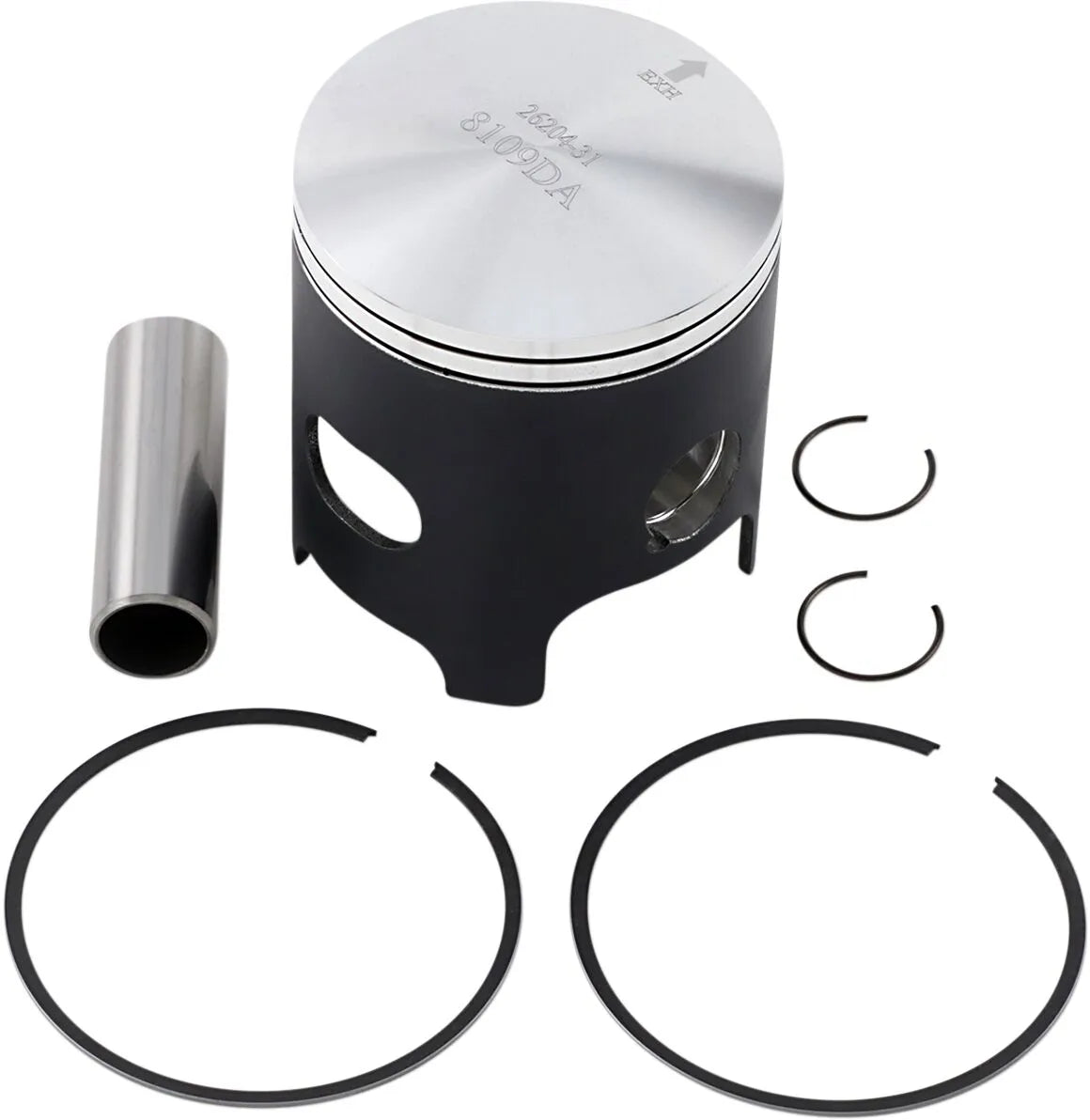 Wossner Piston Kit for Kawasaki KX250/KDX250 67.34mm Std Bore