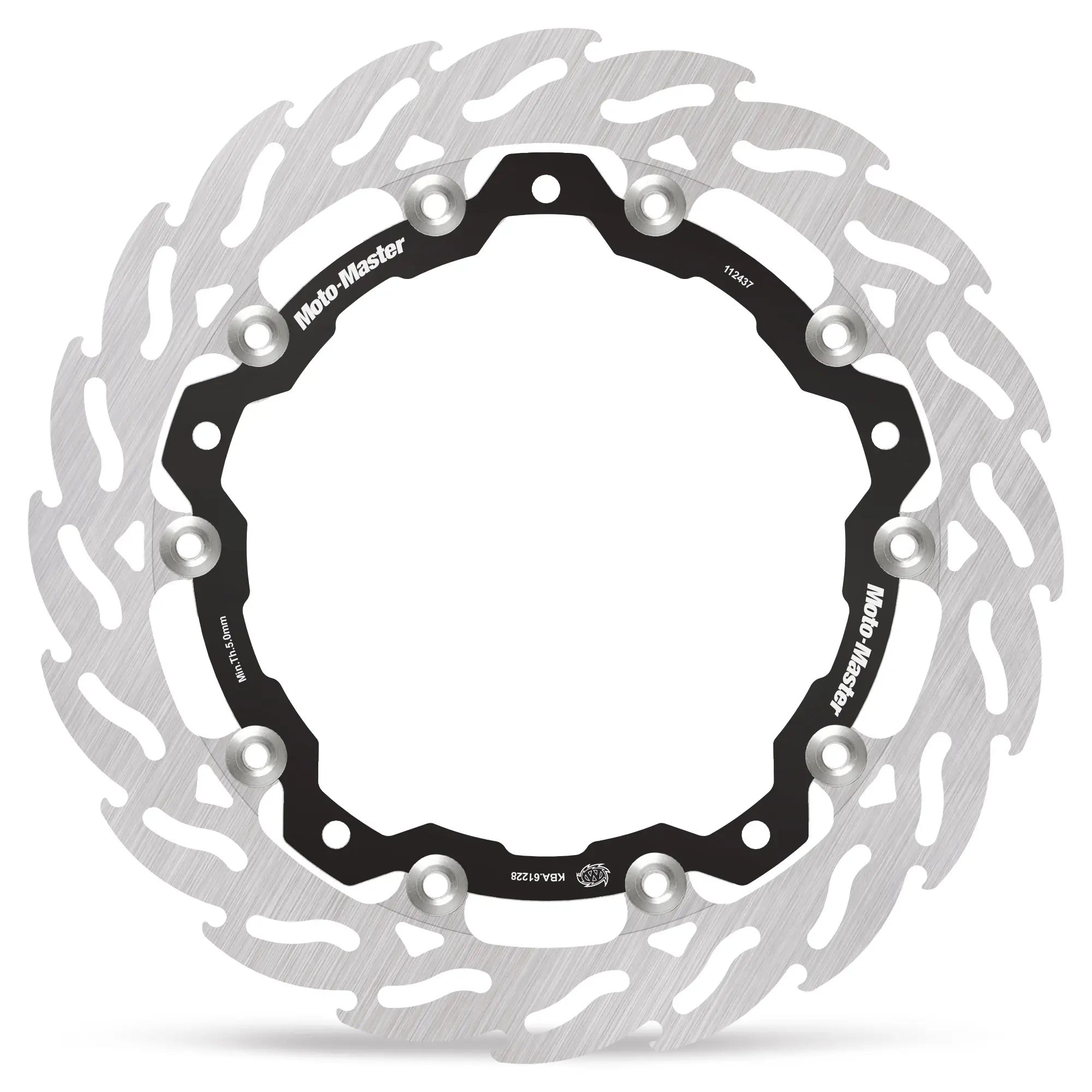 Moto-master Flame Pływająca Aluminiowa Tarcza Hamulcowa 320mm - Przód