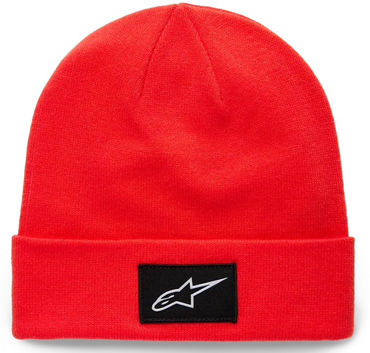 Alpinestars Augment Cuff Beanie Bright Red
