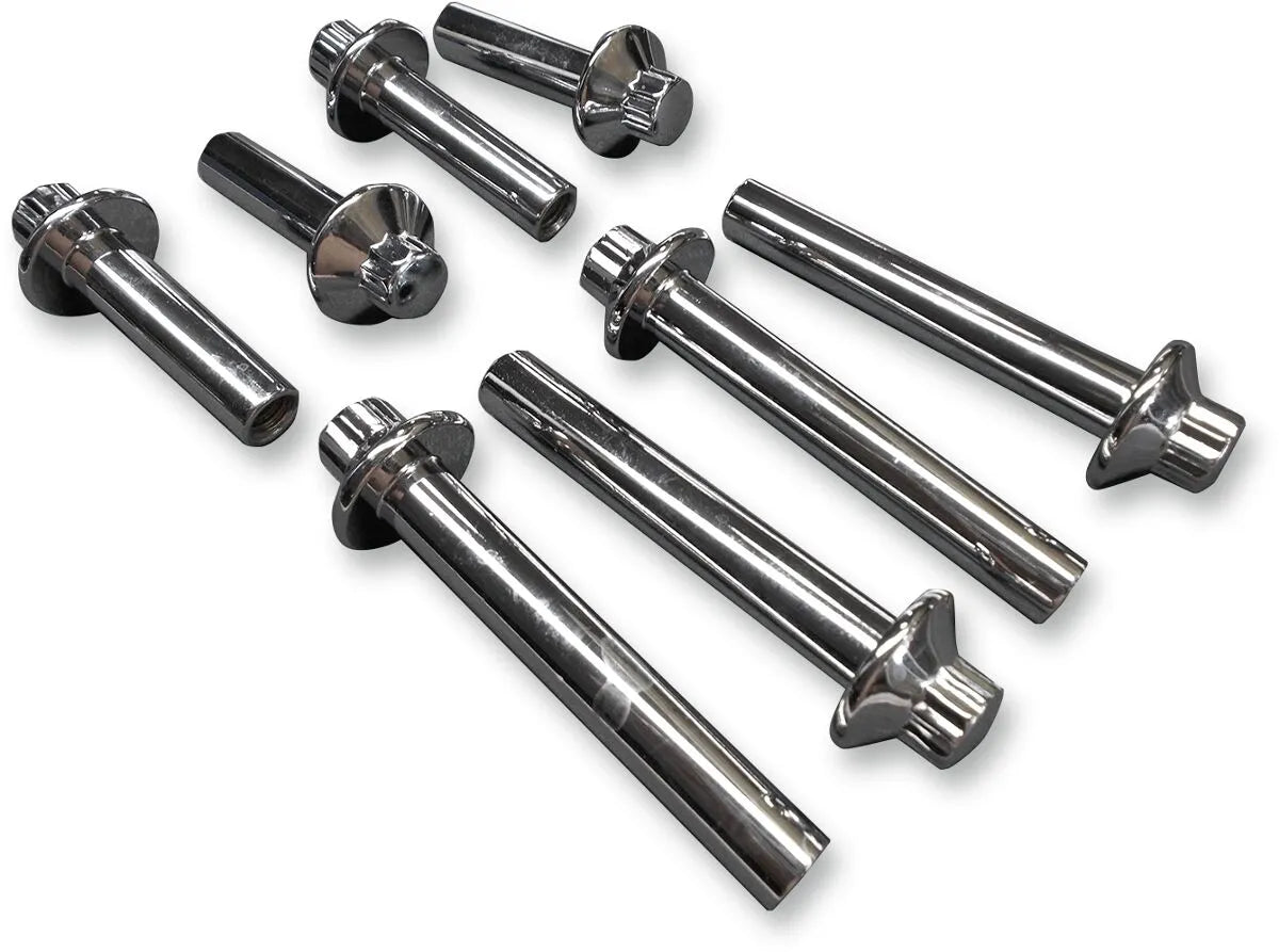 Colony Head Bolt Set - Silver Zinc-plated