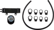 Jagg Oil Coolers Vertical Frame-mount Oil Cooler Kit