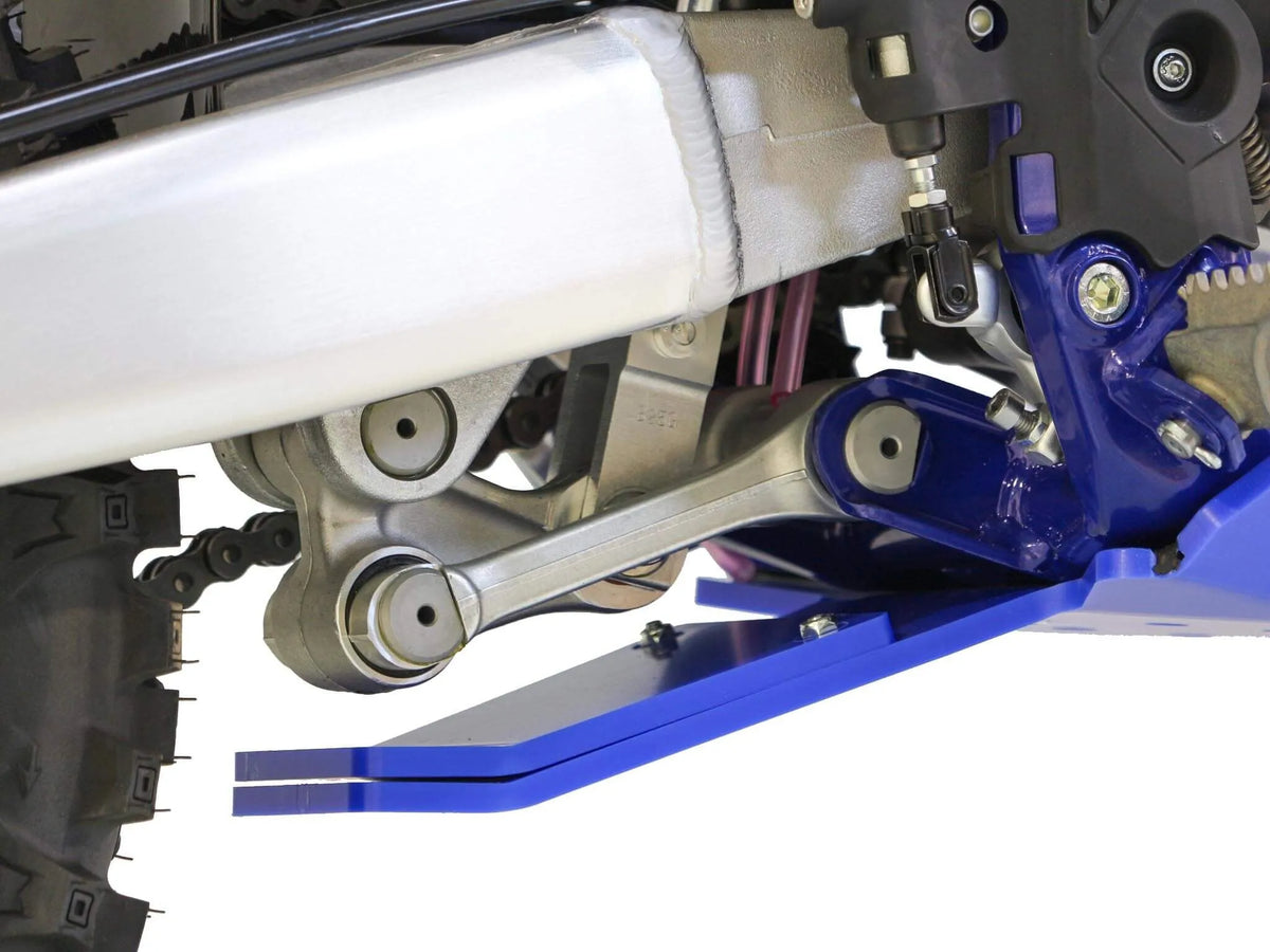 AXP Racing HDPE Xtrem Skid Plate - Blue - AX1759
