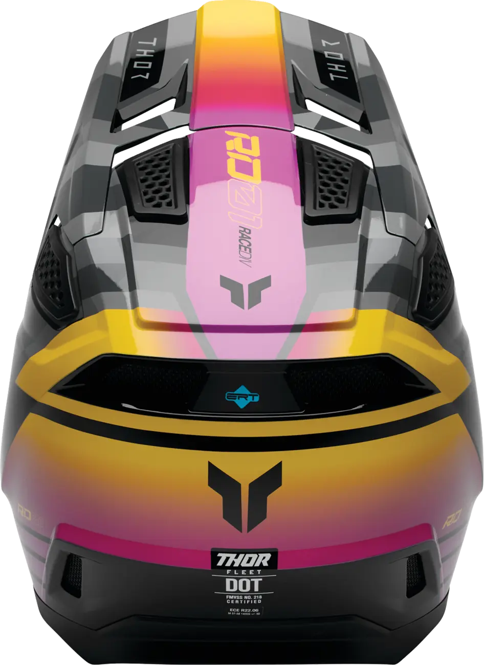 Thor Fleet Camber Helmet /Magenta