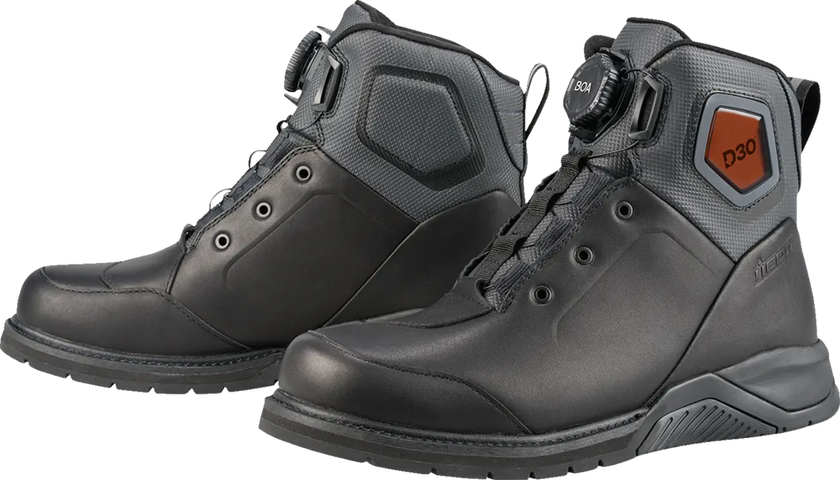 Icon Upstate Boots Black