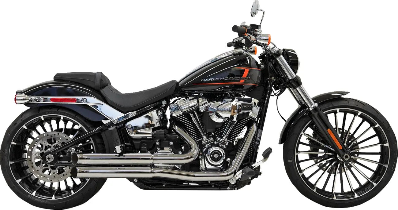 Bassani Xhaust Pro-street Układ Wydechowy Chrom Stal