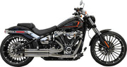Bassani Xhaust Pro-street Układ Wydechowy Chrom Stal